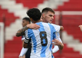 La Selección Sub 23 arrasó a Paraguay