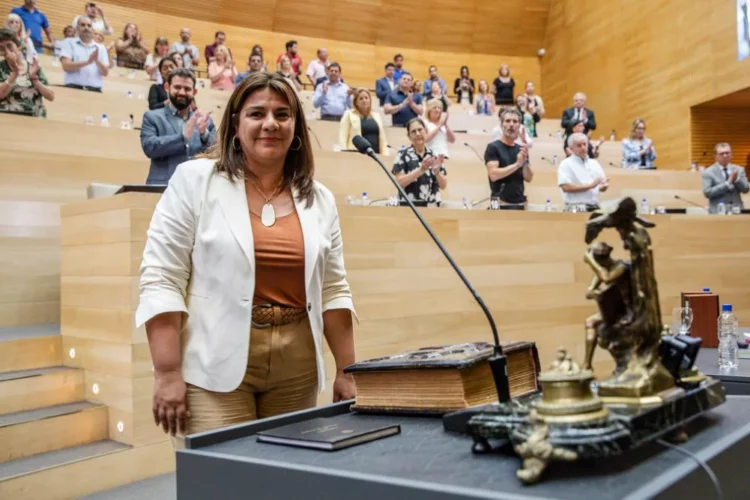 La legisladora Nadia Fernández (Hacemos Unidos por Córdoba).