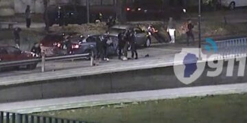 Una persecución policial terminó con la captura de tres jóvenes y la recuperación de un auto robado