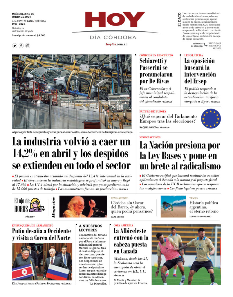 Portada 19.06.2024 Portada 19.06.2024