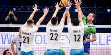 Argentina tuvo un match point, pero terminó cayendo ante Eslovenia y quedó eliminado