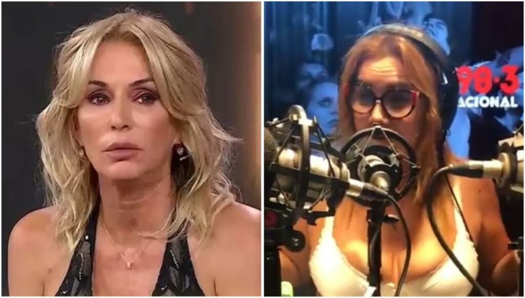 Las críticas de Yanina Latorre a Nancy Pazos por sacarse la ropa en medio del programa