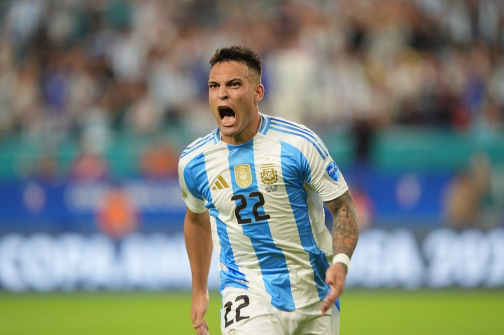 Lautaro Martínez, en el once ideal de la tercera fecha de la Copa América 2024
