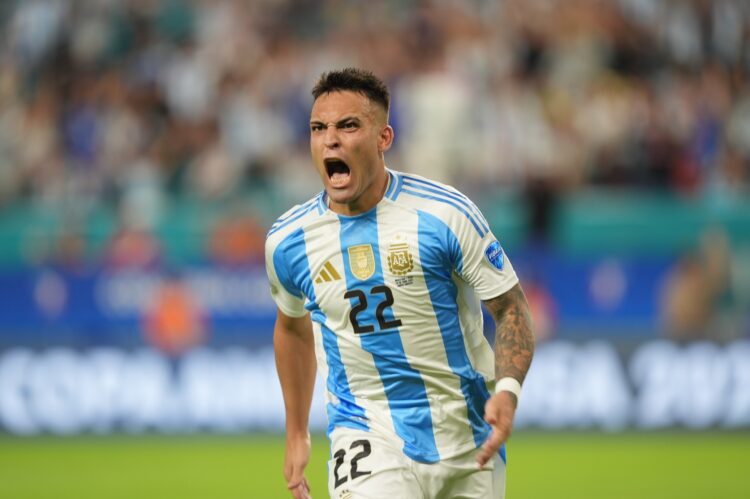 Lautaro Martínez, en el once ideal de la tercera fecha de la Copa América 2024