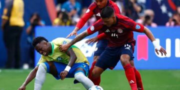 En un flojo debut en la Copa América, Brasil empató con Costa Rica