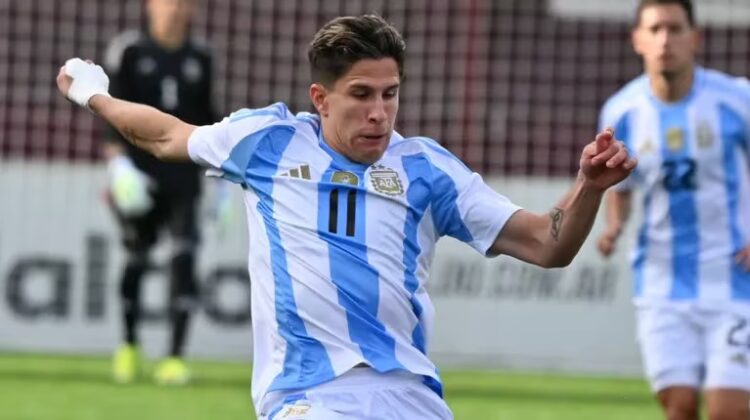 El seleccionado argentino Sub 23 volvió a superar a Paraguay
