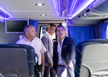 La Secretaría de Transporte y Fono Bus reforzaron el corredor Río Ceballos-Córdoba