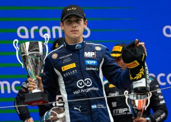 Colapinto terminó segundo en Austria