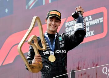 Russell ganó el GP de Austria