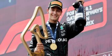 Russell ganó el GP de Austria