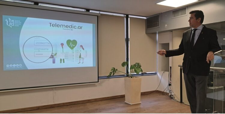 El Consejo de Médicos presentó en su sede la novedosa plataforma Telemedic.