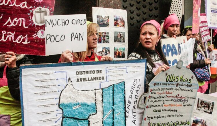 Frío, hambre e improvisación política