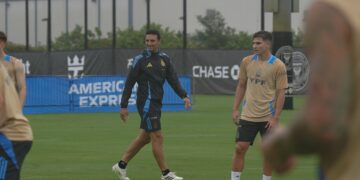 Scaloni ultima detalles antes del debut ante Canadá