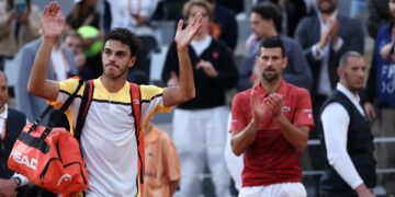 Cerúndolo dio batalla, pero no pudo ante Djokovic