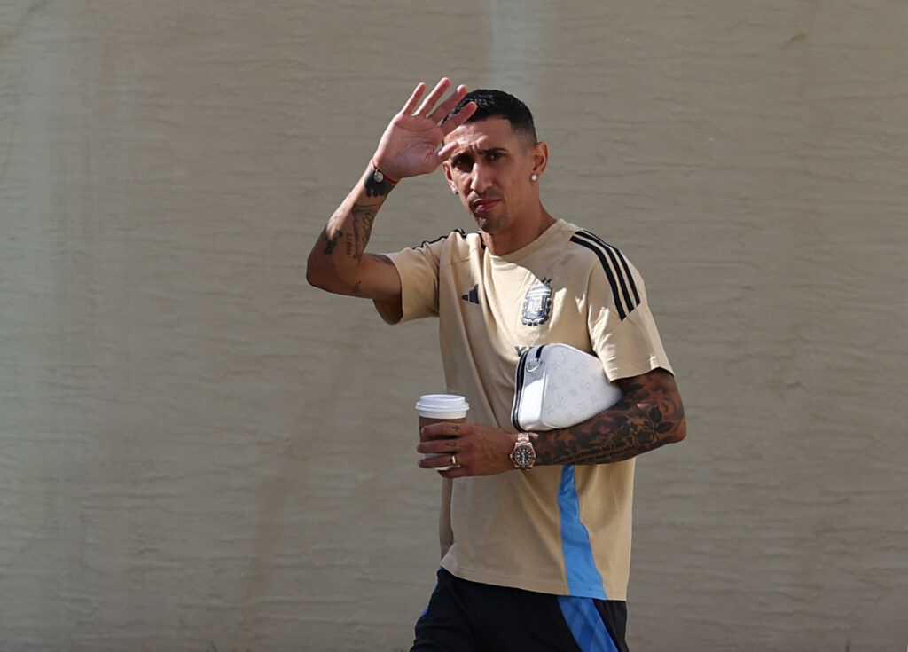 Di María piensa en su próximo paso y se inscribió en un curso de técnico en Rosario