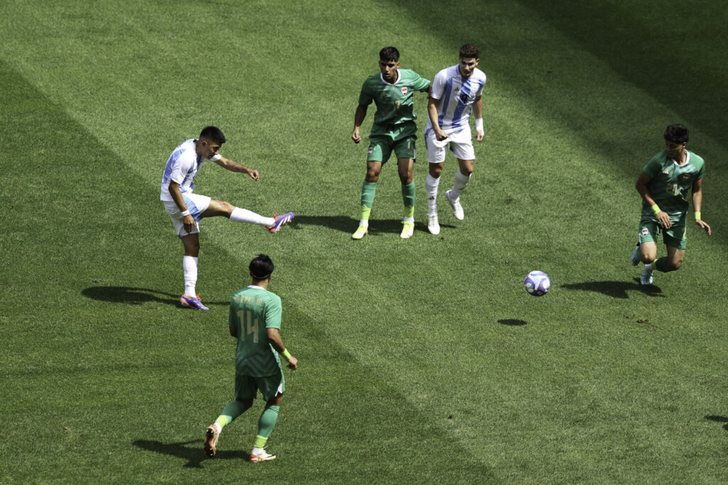 La Selección argentina Sub-23 venció por 3-1 a Irak y endereza su camino en los Juegos Olímpicos