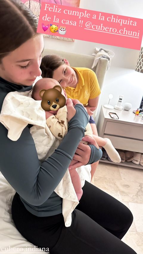 La dulce dedicatoria de Nicole Neumann a su hija Sienna en su cumpleaños