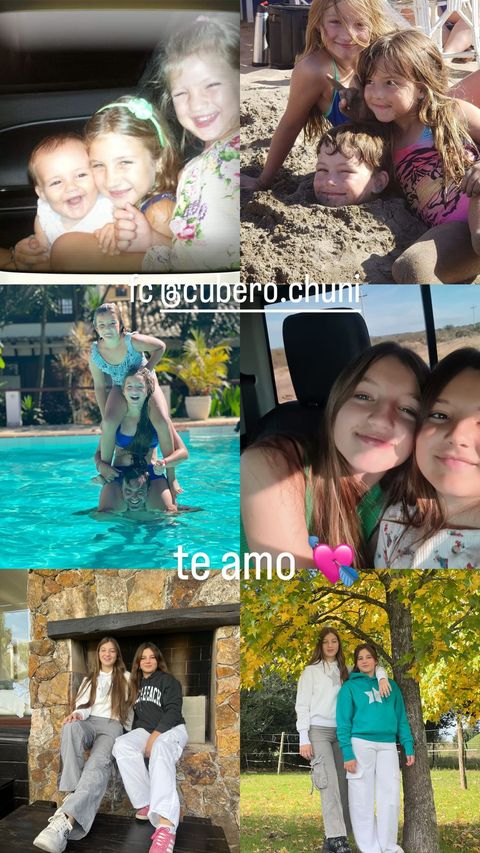 La dulce dedicatoria de Nicole Neumann a su hija Sienna en su cumpleaños