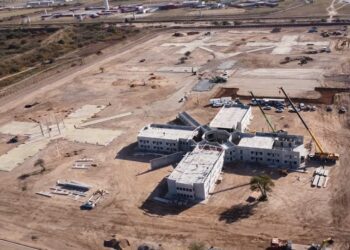 Avanzan las obras de un nuevo módulo en Bouwer