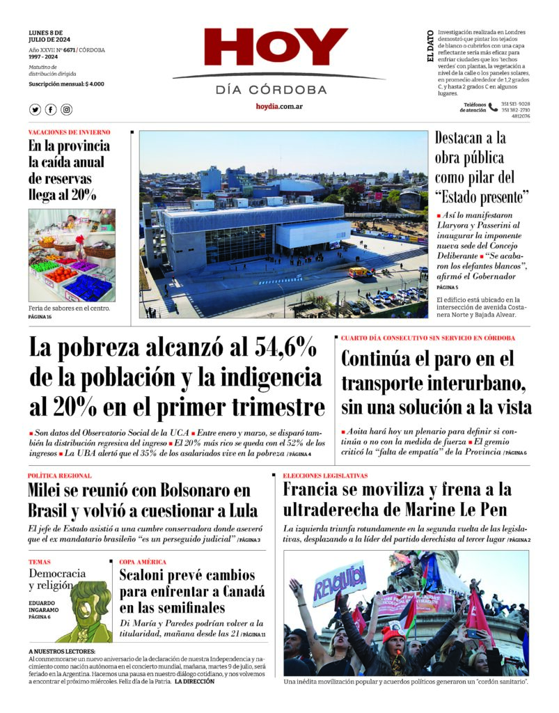 Portada 08.07.2024 Portada 08.07.2024