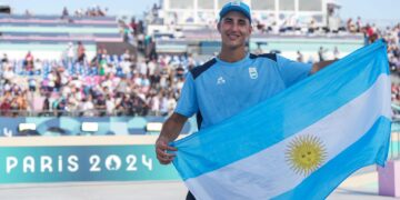 Matías Dell Olio terminó octavo en skate e hizo historia