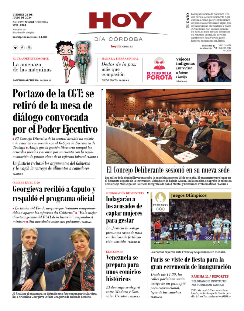 Portada 26.07.2024