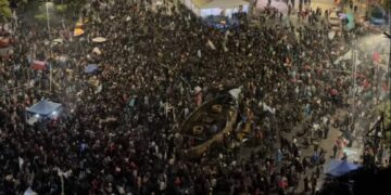 Así se festejó en las calles de Córdoba la victoria de la Selección