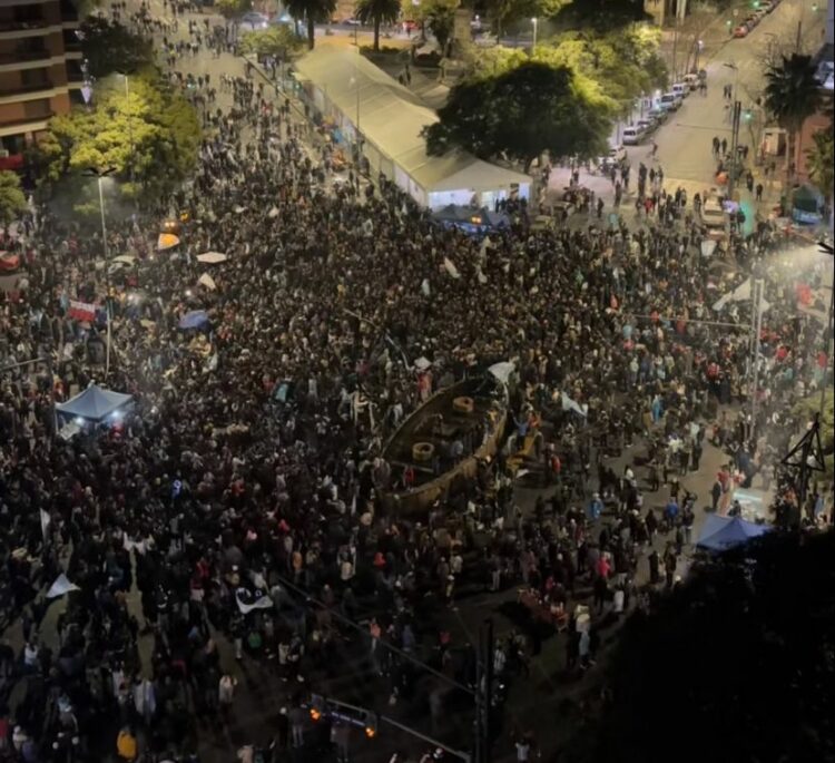 Así se festejó en las calles de Córdoba la victoria de la Selección