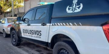 Amenazó a su pareja con una bomba casera y quedó detenido