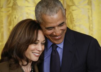 Barack Obama anunció su apoyo a la candidatura presidencial de Kamala Harris