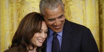 Barack Obama anunció su apoyo a la candidatura presidencial de Kamala Harris