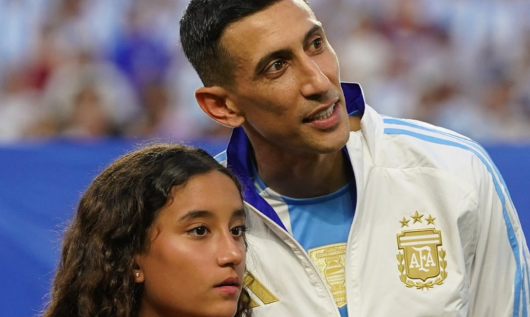 La emotiva carta de la hija de Di María: "Gracias por ser el mejor padre y compañero"