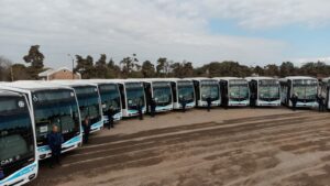 Con 20 colectivos cero kilómetro mejoran las frecuencias de la Tamse