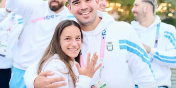 Pablo Simonet le propuso matrimonio a Pilar Campoy en la previa a los Juegos Olímpicos