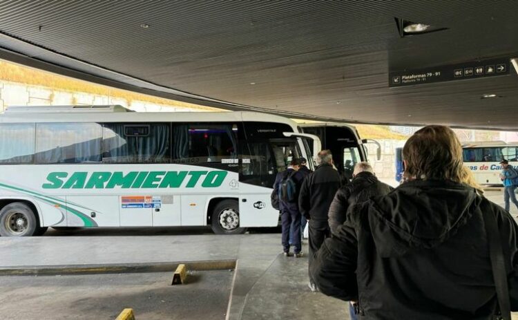 Ya funciona con normalidad el transporte interurbano