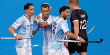 Los Leones derrotaron a Nueva Zelanda y consiguieron su primer triunfo en los Juegos Olímpicos