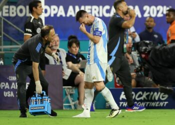 Copa América: Messi se lesionó y se retiró llorando de la cancha