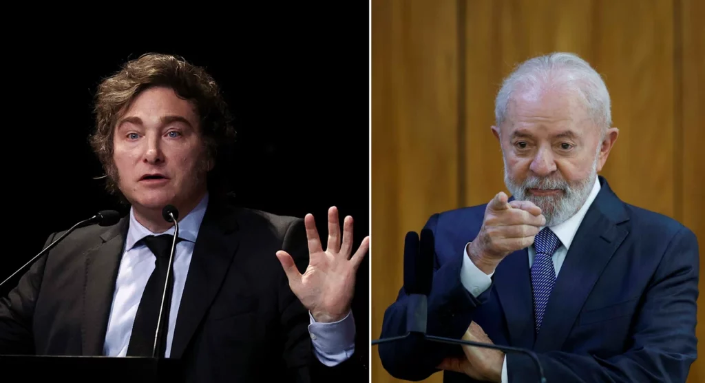 Javier Milei vs Lula Da Silva: "Miren la persecución judicial que sufre nuestro amigo Jair Bolsonaro"