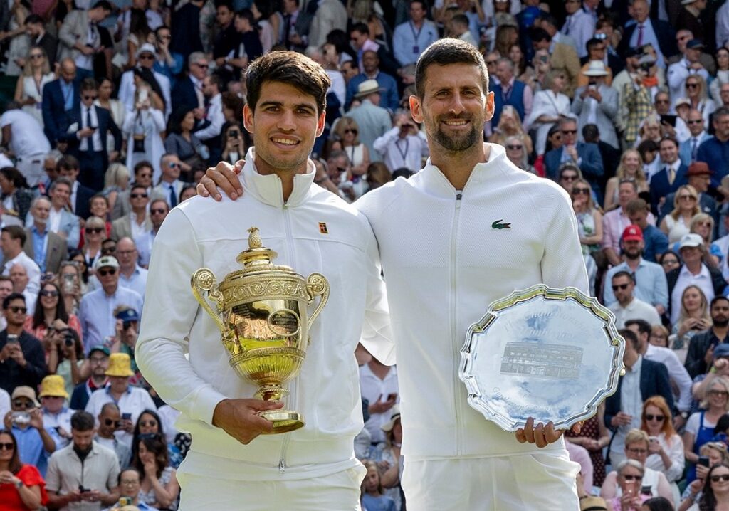 Alcaraz superó a Djokovic y se consagró en Wimbledon