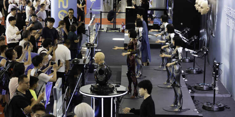 Inauguración de la Conferencia Mundial de Robots en Beijing