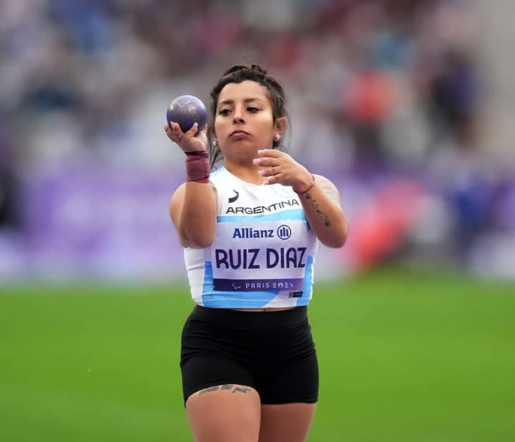 Primera medalla para Argentina: Antonella Ruiz Díaz se quedó con el bronce en lanzamiento de bala