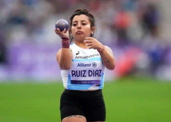 Primera medalla para Argentina: Antonella Ruiz Díaz se quedó con el bronce en lanzamiento de bala