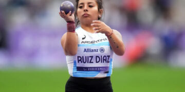 Primera medalla para Argentina: Antonella Ruiz Díaz se quedó con el bronce en lanzamiento de bala