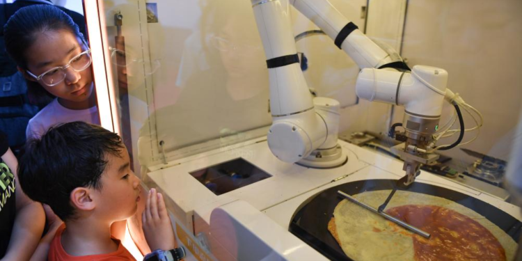 Inauguración de la Conferencia Mundial de Robots en Beijing