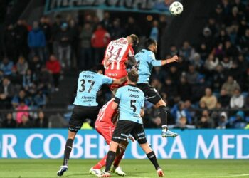 En el último instante, Belgrano se lo empató a Unión en el Gigante de Alberdi