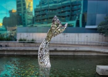 «Majestuosa», la imponente escultura que emergerá de la fuente del Paseo del Buen Pastor