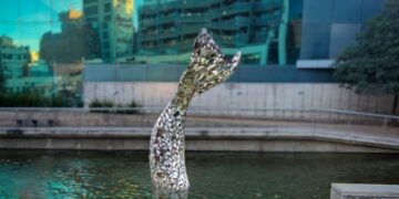 «Majestuosa», la imponente escultura que emergerá de la fuente del Paseo del Buen Pastor