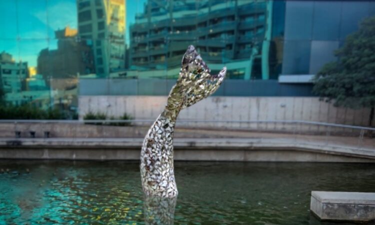 "Majestuosa", la imponente escultura que emergerá de la fuente del Paseo del Buen Pastor