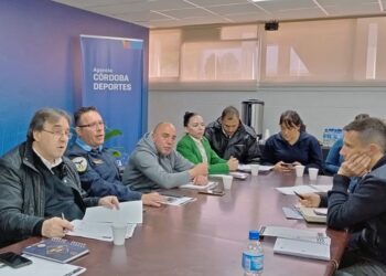 Con un Kempes completamente albiazul, se definió el operativo de seguridad para Talleres-Estudiantes