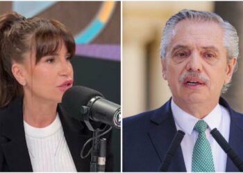 Se filtró un chat de Alberto Fernández con Florencia Peña y la actriz salió a hablar